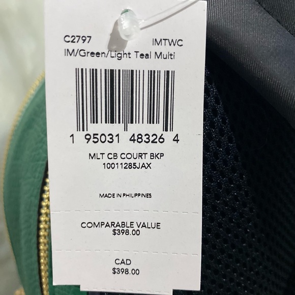 Brand New Coach Court Backpack - Picture 4 of 4